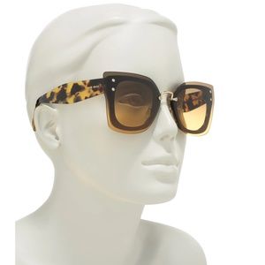 Authentic Miu Miu 63mm Sunglasses Tortoiseshell and Havanna Gradient Lenses